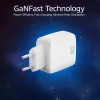 ACT USB-C įkroviklis 65W 2 prievadų su Power Delivery PPS ir GaNFast