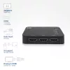 ACT 4K HDMI jungiklis 5 įėjimai, 1 išėjimas, HDMI, juodas, 2160p, 18 Gbit/s, 4096 x 2160 taškų, 4K Ultra HD