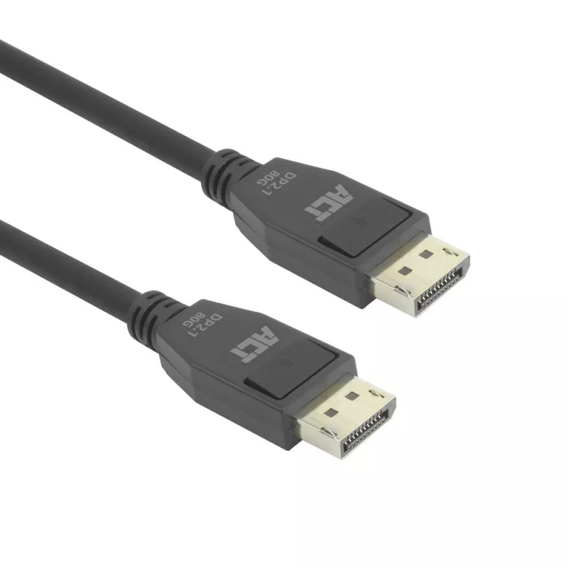 ACT AK4081 DisplayPort kabelis 1 m juodas