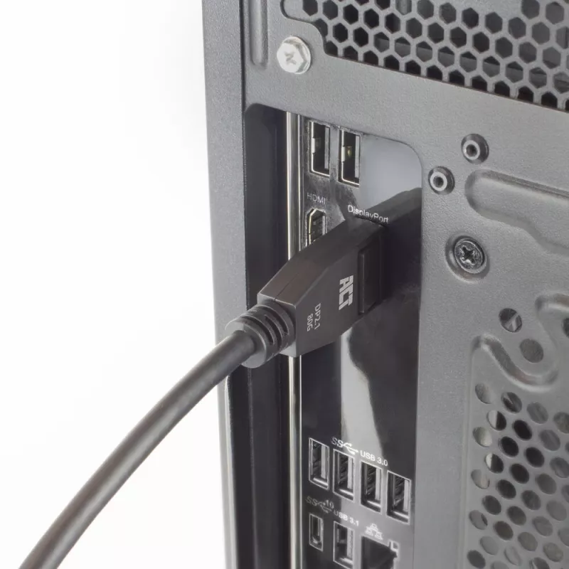 ACT AK4083 DisplayPort laidas 3 m juodas