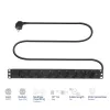 ACT ilginimo laidas PDU 19 inch CEE7/7 su 9 F tipo lizdais, 3 m H05VV-F 3G1.5