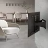Pilno judėjimo TV sieninis laikiklis ACT AC8357, skirtas 43 colių–90 colių ekranams, VESA 100x200–600x400, pakreipimas -15°–3°, pasukimas ±30°, maks. apkrova 50 kg, itin plonas