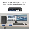 ACT 1x2 DisplayPort 1.4 MST skirstytuvas