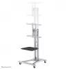 Neomounts PLASMA-M1800E televizoriaus stovas 27-70 coliai, Sidabrinis, Nešiojamas grindų stovas, Plienas, 50 kg, 68.6 cm (27 col.), 177.8 cm (70 col.)