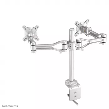 Neomounts FPMA-D1030D Monitorio laikiklis 10-24 colių, spaustuvas, 7 kg, 25,4 cm (10 colių), 61 cm (24 colių), 100 x 100 mm, sidabrinis