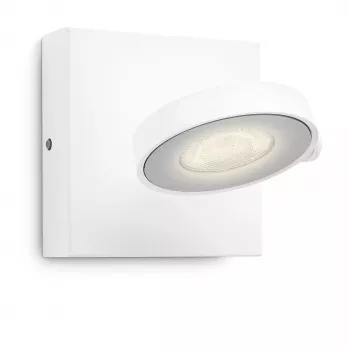 Paviršinis LED prožektorius Signify Philips Dimmable Clockwork 6,5 W, 500 lm, 2700 K, IP20, baltas