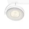 Philips WarmGlow LED „Clockwork“ lubų/sienos prožektorius 4x LED, 18 W bendra galia, 2700 K, 2000 lm, pritemdomas, IP20, baltas