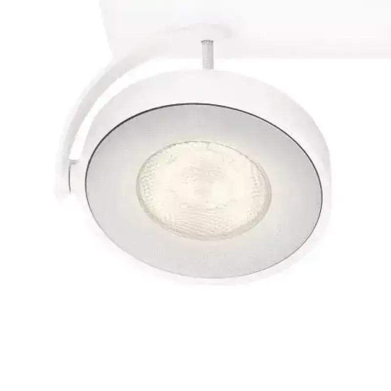 Philips WarmGlow LED „Clockwork“ lubų/sienos prožektorius 4x LED, 18 W bendra galia, 2700 K, 2000 lm, pritemdomas, IP20, baltas