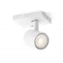 Paviršinis apšvietimo taškas Signify Philips myLiving 5309031P0, GU10 LED 3,5 W, 2700 K, 255 lm, balta, pritemdomas
