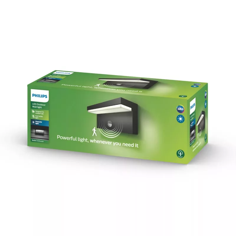 Philips myGarden 1648493P3 lauko sieninis šviestuvas nekeičiama lemputė LED 9 W F