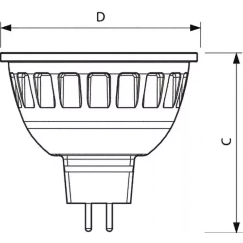 Philips Master LED ExpertColor LED lemputė Vėsiai balta 4000 K 6,5 W GU5.3