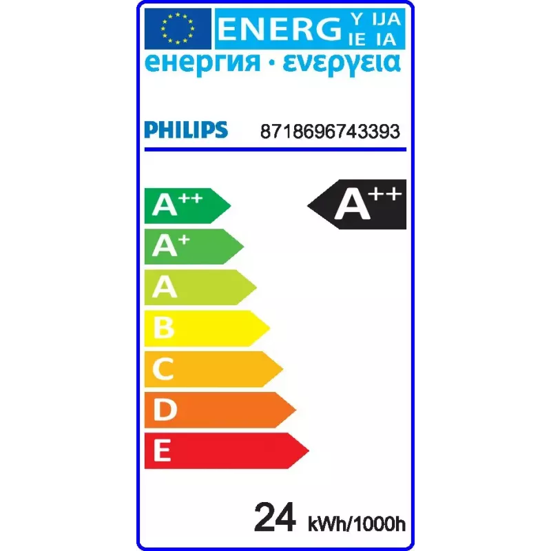Philips MASTER LED HF 1500mm HE 20W 865 T5 energiją taupanti lempa Šalta dienos šviesa 6500 K G5