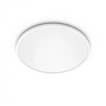 Lubinis šviestuvas Philips Functional Super plonas 15 W LED, apvalus, 250 mm, 220–240 V, baltas