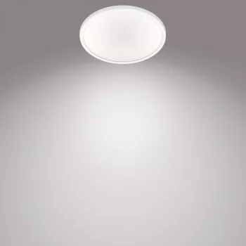 Lubinis šviestuvas Philips Functional Super plonas 15 W LED, apvalus, 250 mm, 220–240 V, baltas