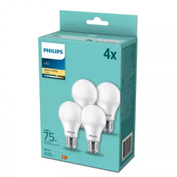Philips 8718699694982 LED lemputė Šilta balta 2700 K 10,5 W E27 F