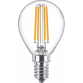 Philips Filament Candle Clear 60W P45 E14 6,5W šilta balta 806lm