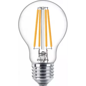 Philips kaitrinė lemputė skaidri 100 W A60 E27 10,5 W šilta balta 1521 lm