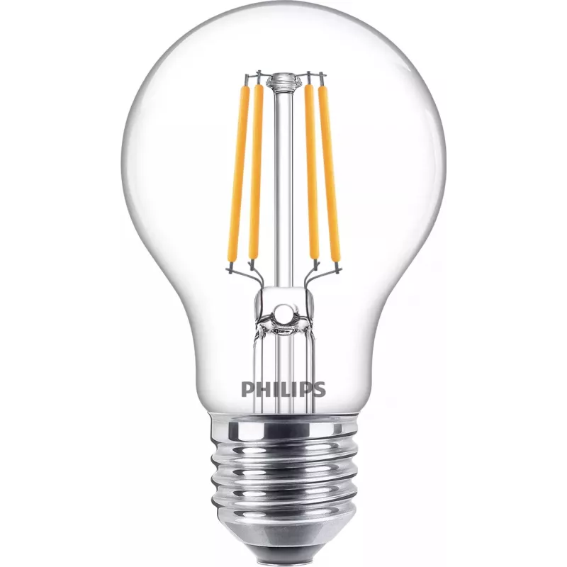 Philips 8718699777753 LED lemputė, šiltai balta, 2700 K, 4,3 W, E27, F