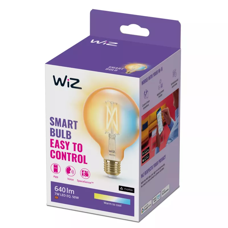 Išmanioji lemputė WiZ 929002418101 Wi-Fi 6,7 W E27 220–240 V