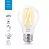 Išmanioji LED siūlinė lemputė WiZ A60 E27 7W (806 lm) skaidri, 220–240 V