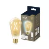 Išmanioji lemputė WiZ Filament Bulb gintarinė 6,7W ST64 E27 Wi-Fi auksinė