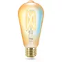 Išmanioji lemputė WiZ Filament Bulb gintarinė 6,7W ST64 E27 Wi-Fi auksinė