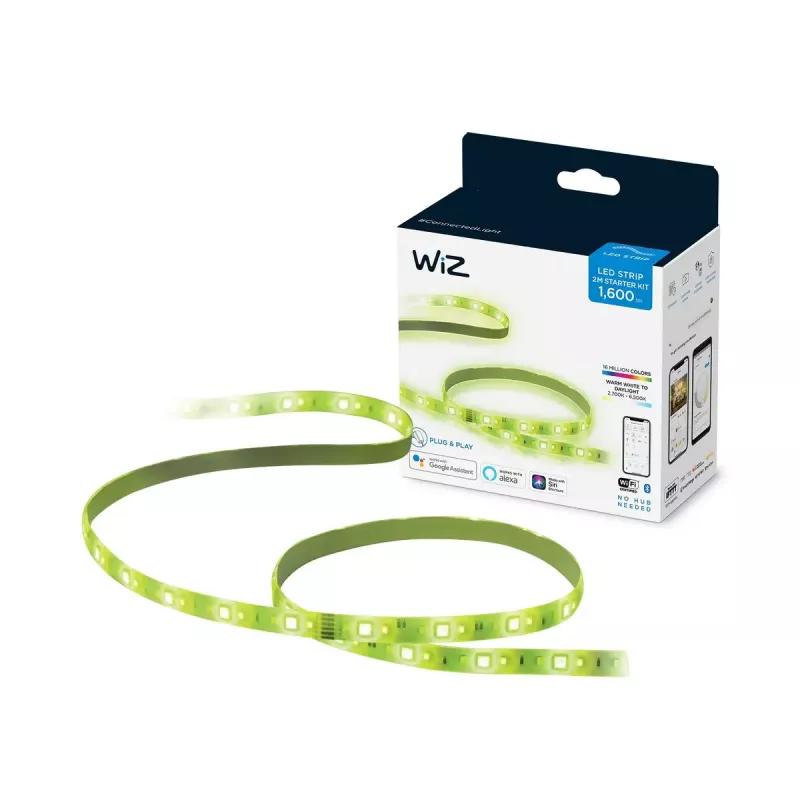 Išmanioji LED juostelė WiZ 929002524801 Wi-Fi/Bluetooth 20 W balta