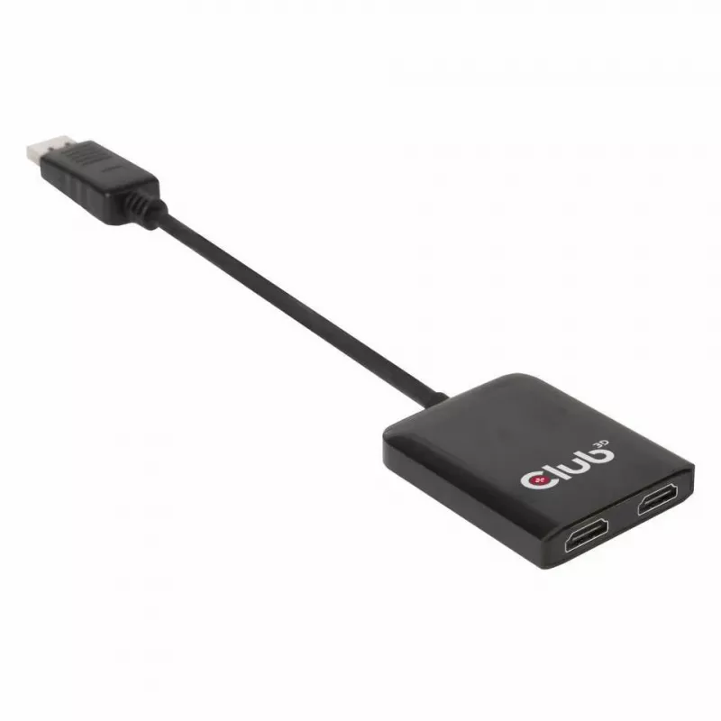 CLUB3D Multi Stream Transport Hub DisplayPort 1.2 į HDMI dvigubam monitoriui