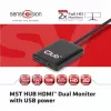 CLUB3D Multi Stream Transport Hub DisplayPort 1.2 į HDMI dvigubam monitoriui