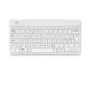 R-Go Tools ergonominė klaviatūra R-Go Compact Break, kompaktiška klaviatūra su pertraukų programa, QWERTY (ŠIAURĖS ŠALIMS), Bluetooth, balta