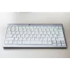 BakkerElkhuizen UltraBoard 950 BE Azerty, Mini, laidinis, USB, žirklinis klavišų mechanizmas, AZERTY, šviesiai pilka, balta