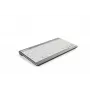 BakkerElkhuizen UltraBoard 950 Wireless US Qwerty, Mini, belaidė, Bluetooth, žirkliniai klavišai, QWERTY, šviesiai pilka, balta