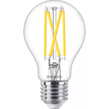 Philips kaitrinė lemputė skaidri 60W A60 E27, 5,9 W, 60 W, E27, 806 lm, 15000 h, šiltas švytėjimas