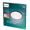 Philips Functional Super plonas 22 W juodas apvalus LED lubinis šviestuvas