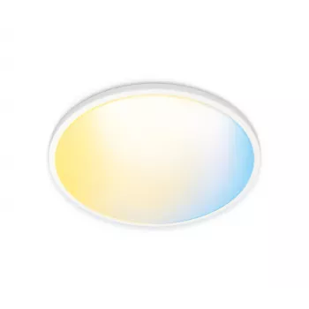 Išmani lubinė lempa WiZ Superslim Ceiling 14 W Wi-Fi/Bluetooth balta