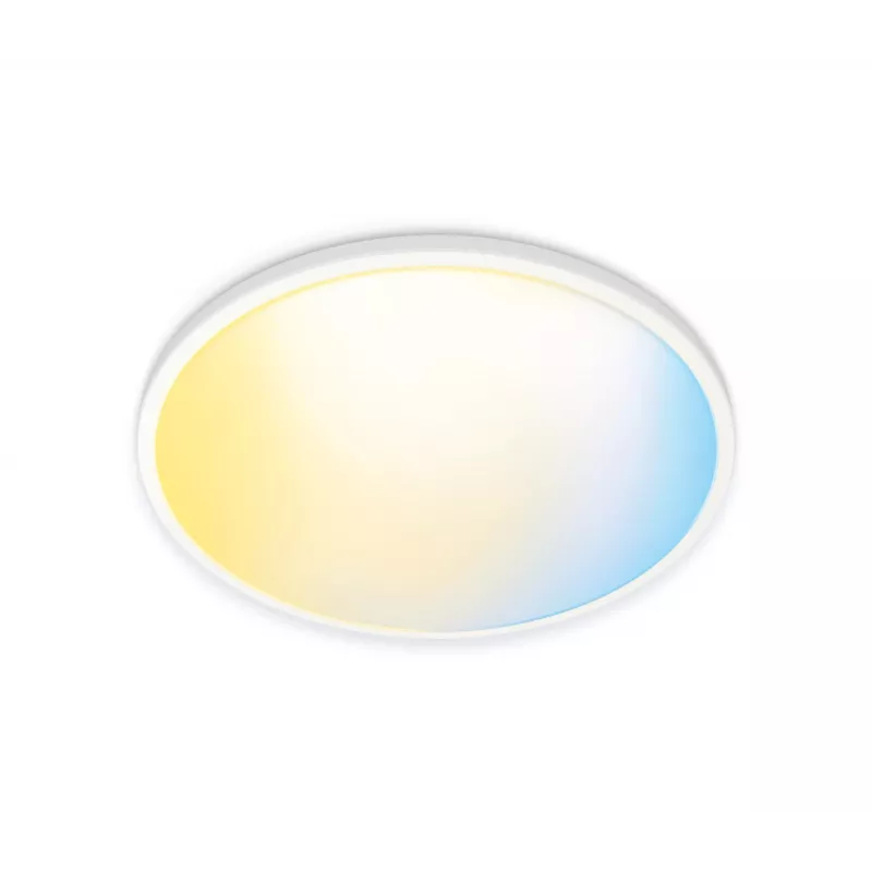 Išmani lubinė lempa WiZ Superslim Ceiling 14 W Wi-Fi/Bluetooth balta