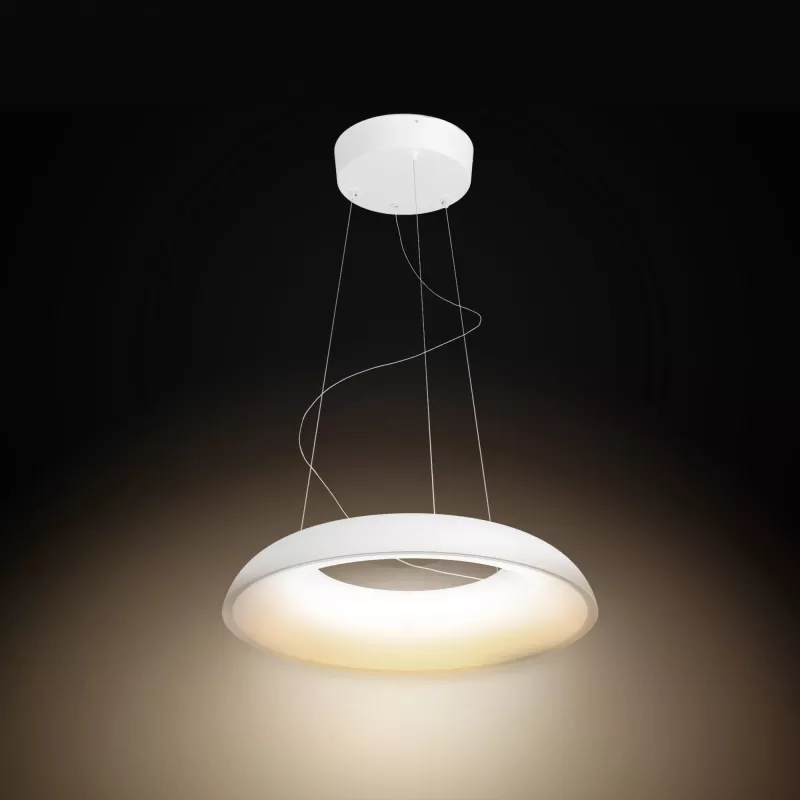 Išmanus pakabinamas šviestuvas „Philips Hue White ambience Amaze“ — „Bluetooth“, 24 V, 434×77 mm, baltas