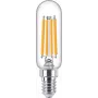 Philips kaitrinė lemputė skaidri 60W T25 E14, 6,5 W, 60 W, E14, 806 lm, 15000 h, Šiltai balta