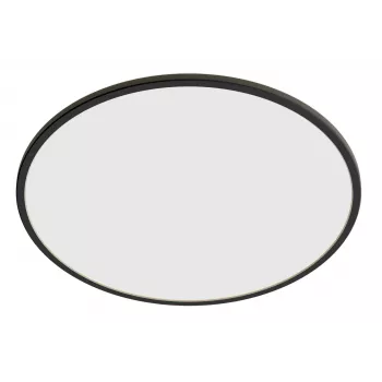 Lubinis šviestuvas Philips Superslim 15W LED, 4000K, IP54, 250×250 mm, juoda/balta