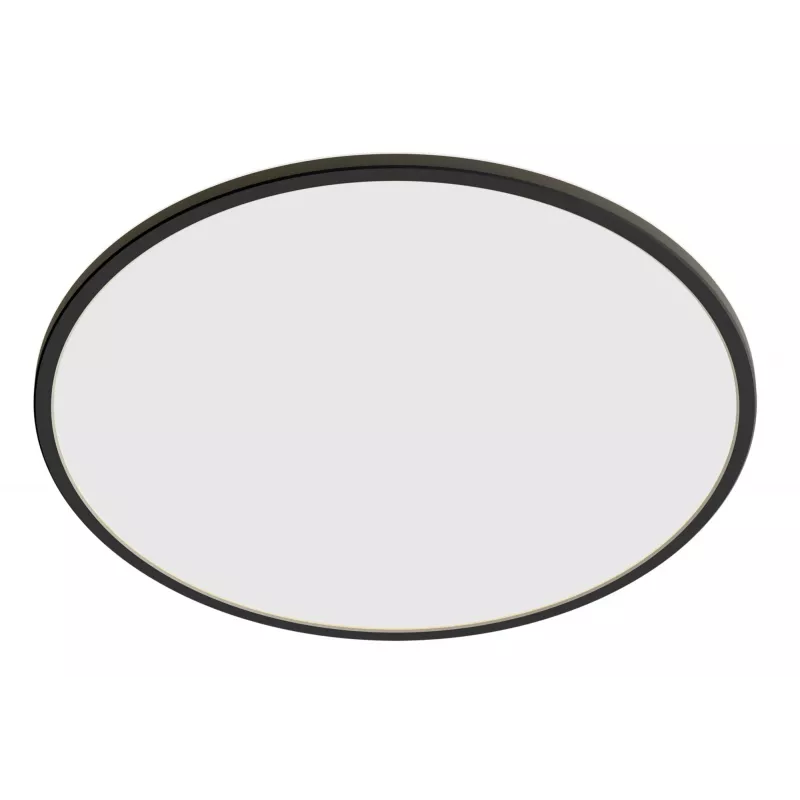 Lubinis šviestuvas Philips Superslim 15W LED, 4000K, IP54, 250×250 mm, juoda/balta