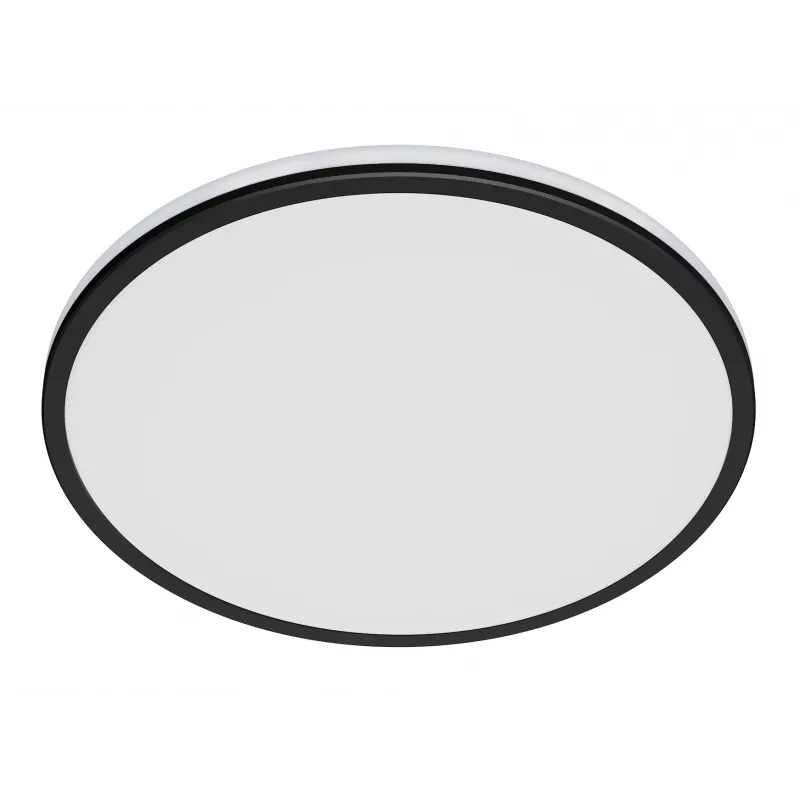Lubinis šviestuvas Philips Functional Ozziet 18 W LED, apvalus, juodas, nekeičiama lemputė, 220–240 V
