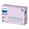 Philips Spot 50W PAR16 GU10 x6, 4,6 W, 50 W, GU10, 390 lm, 15000 val., Šalta balta