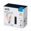 WiZ lemputė 8W (attik. 60W) A60 E27 x1 + Nuotolinio valdymo pultelis, Išmanioji lemputė, Wi-Fi/Bluetooth, Balta, Wi-Fi 4 (802.11n), 802.11b, 802.11g, LED, E27