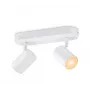 WiZ IMAGEO 2x reguliuojamas prožektorius, išmanusis lubinis šviestuvas, „Wi-Fi“ / „Bluetooth“, balta, „Wi-Fi 4“ (802.11n), 802.11b, 802.11g, LED, metalas