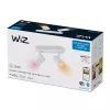 WiZ IMAGEO 2x reguliuojamas prožektorius, išmanusis lubinis šviestuvas, „Wi-Fi“ / „Bluetooth“, balta, „Wi-Fi 4“ (802.11n), 802.11b, 802.11g, LED, metalas