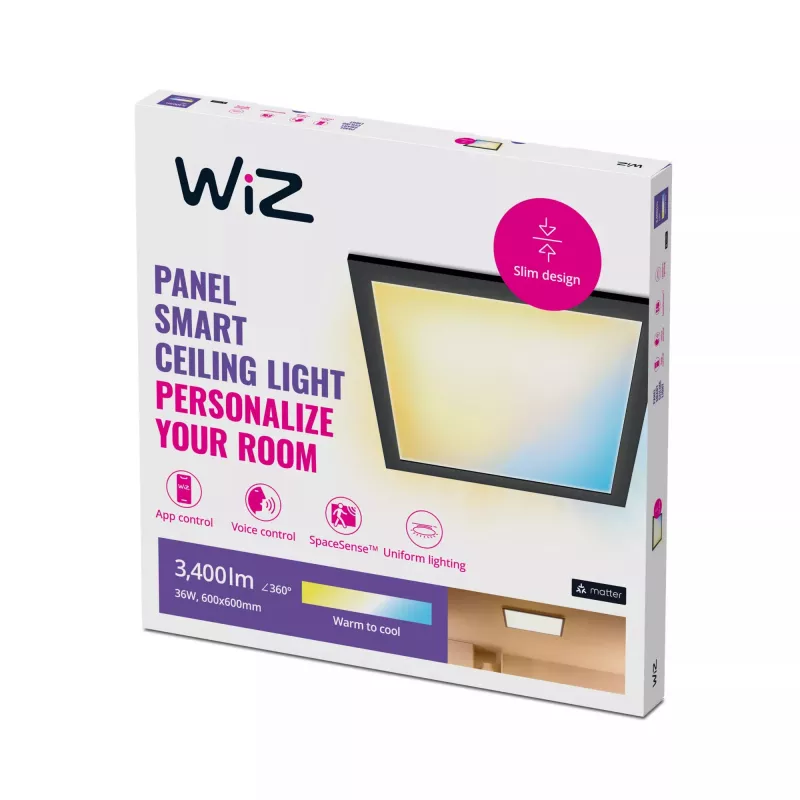 WiZ A išmanusis apšvietimas Wi-Fi/Bluetooth 36 W