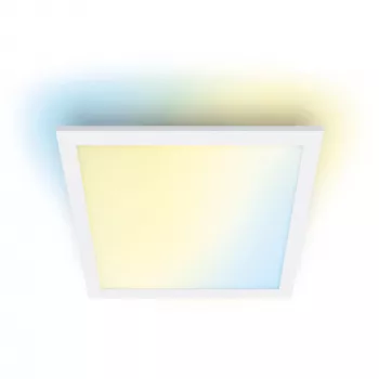 Išmanus lubinis šviestuvas Signify WiZ Panel Ceiling 12 W Square, 12W, Wi‑Fi, 300×300×42 mm, baltas