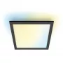 Lubinis / paviršinis LED skydas Signify WiZ 8719514554917A, Bluetooth, 12 W, 300×300×42 mm, juodas, 220–240 V