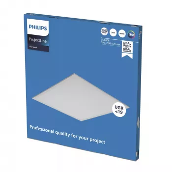 LED skydelis Philips OC Panel 6060 4000K baltas IP20 – įleidžiamas/lubinis šviestuvas 60x60 cm