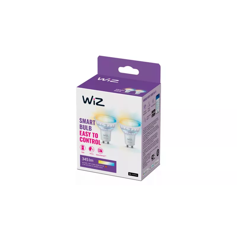 Išmanioji lemputė WiZ Spot 50 W PAR16 GU10 Wi-Fi Bluetooth GU10